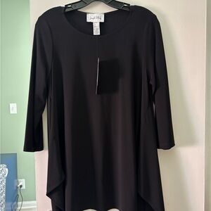 Joseph Ribkoff Black Women's Top size 4
